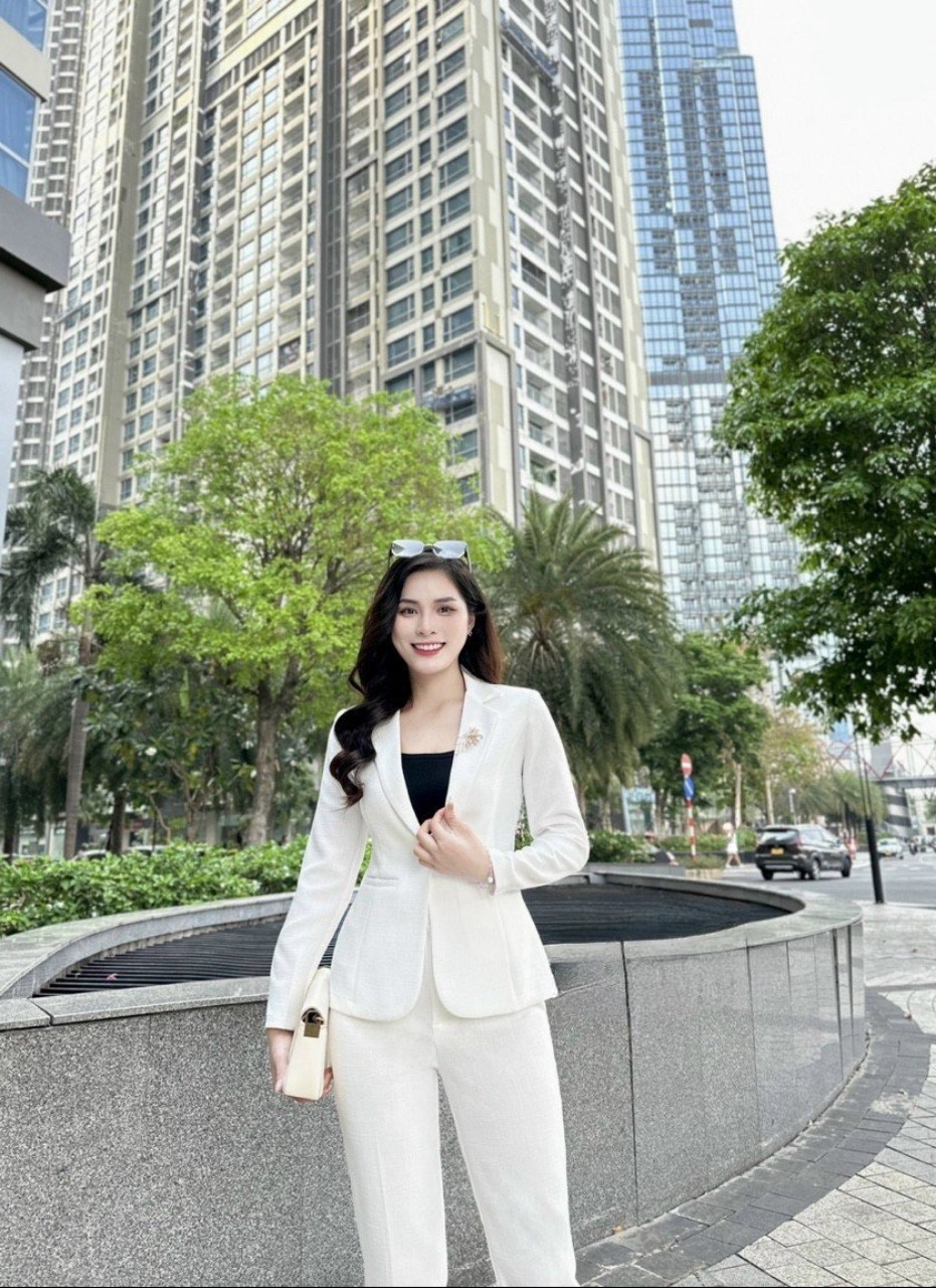 Vest bộ nữ tay dài công sở