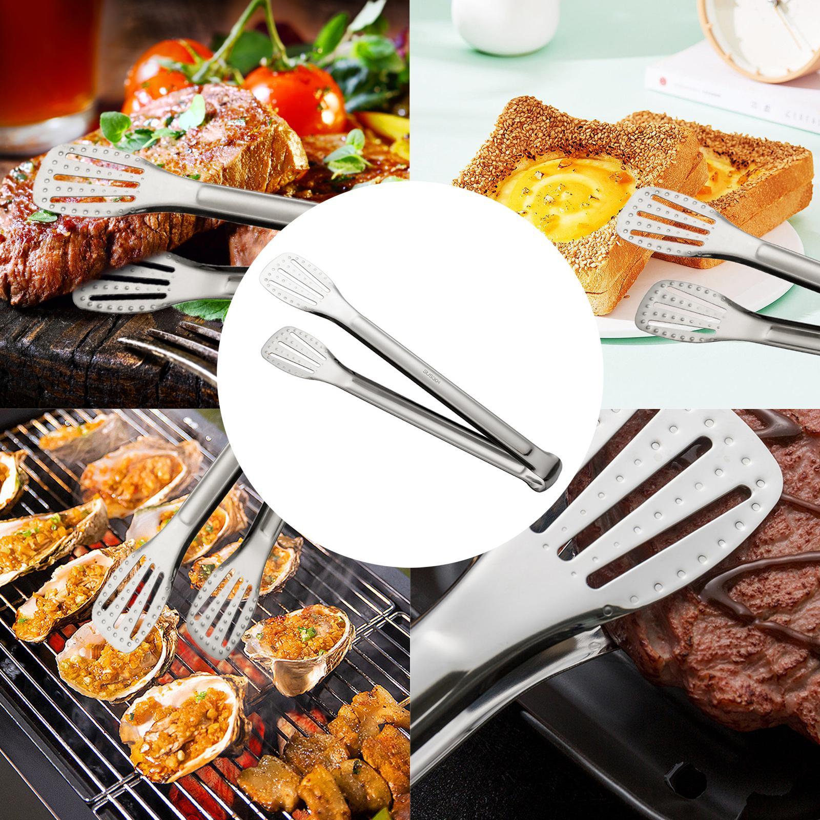 Kitchen s  Serving s Steak Clamp for BBQ Grilling Barbeque Cooking Utensil ,