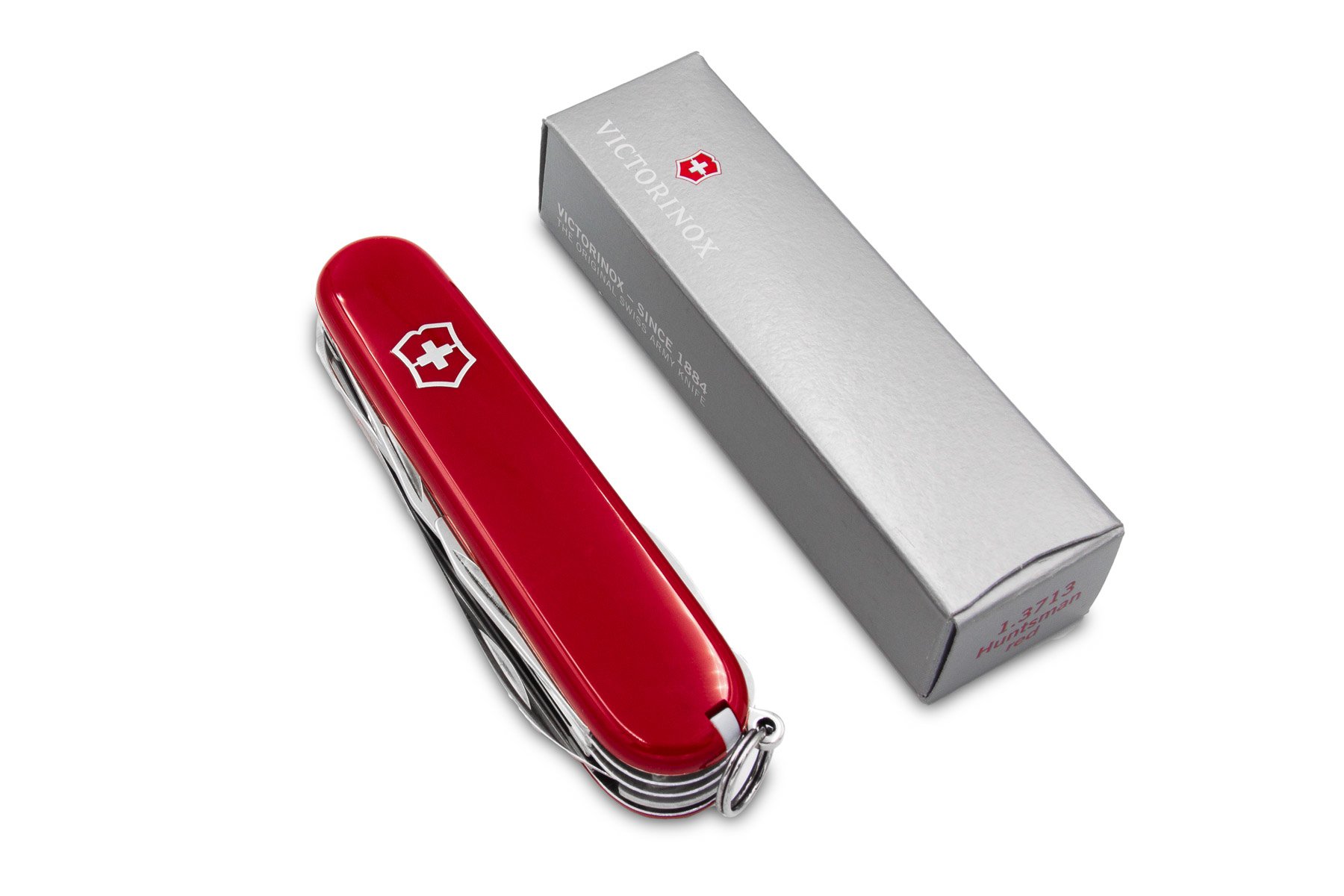 Dao xếp đa năng Camper bằng thép không gỉ, màu đỏ, trong hộp 1.3613 Victorinox