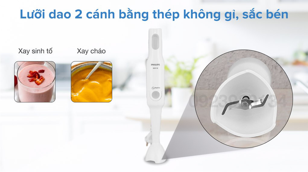 Máy xay cầm tay 650w Philips HR2531 - Hàng chính hãng