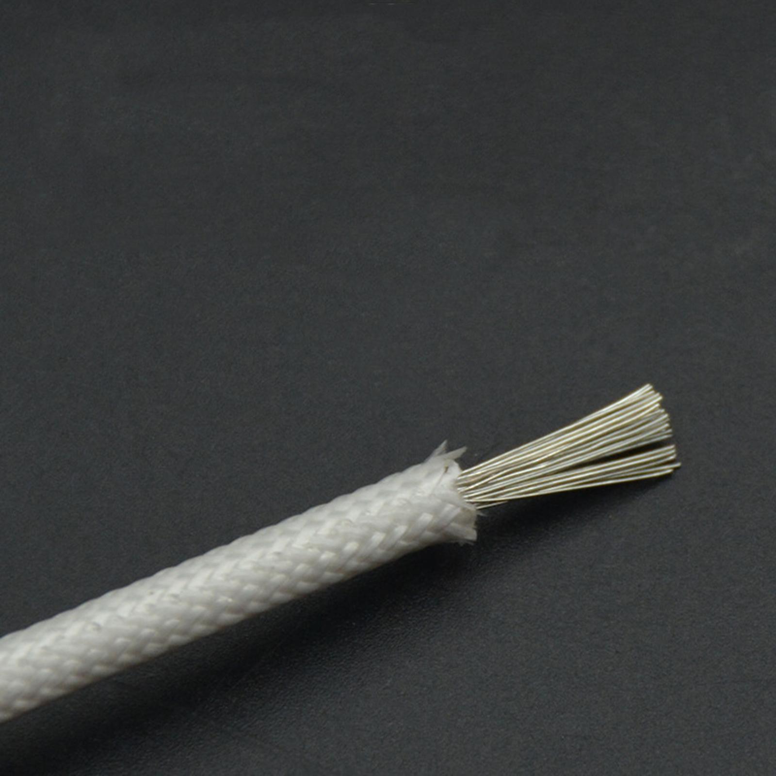 Battery Cable Spare Parts Copper Wire with Lug Replaces Parts Red Black High Temperature Resistant Wire