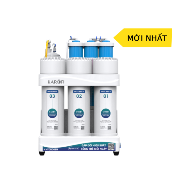 Máy lọc nước RO Karofi KAQ-U03 Pro - Hàng chính hãng