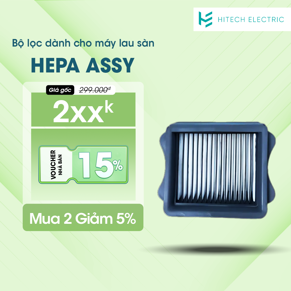 Bộ Lọc Hepa Assy Thay Thế Cho Máy Lau Sàn Tineco Floor One S3