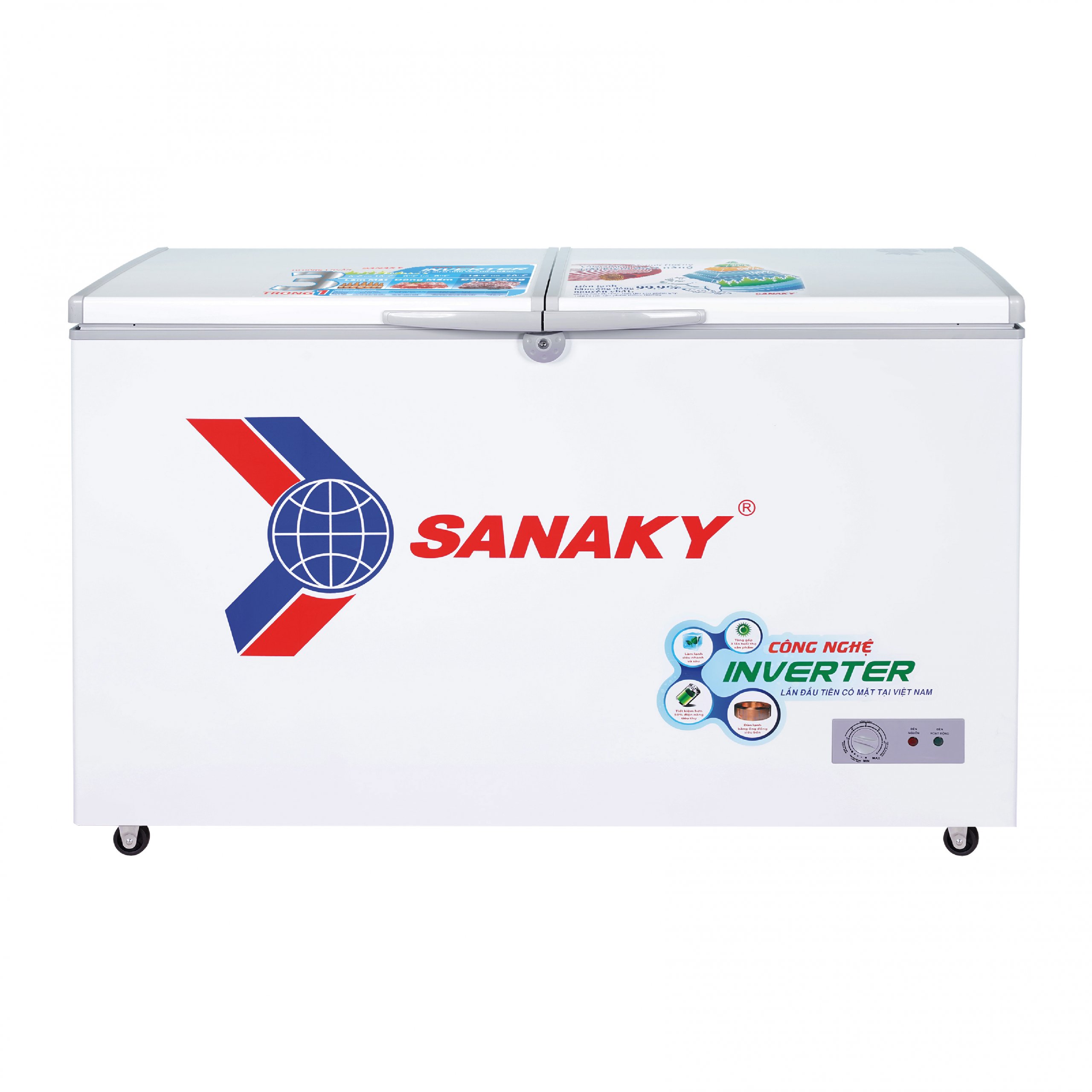 Hình ảnh Tủ Đông Sanaky VH-4099A3 (320L) - Hàng Chính Hãng