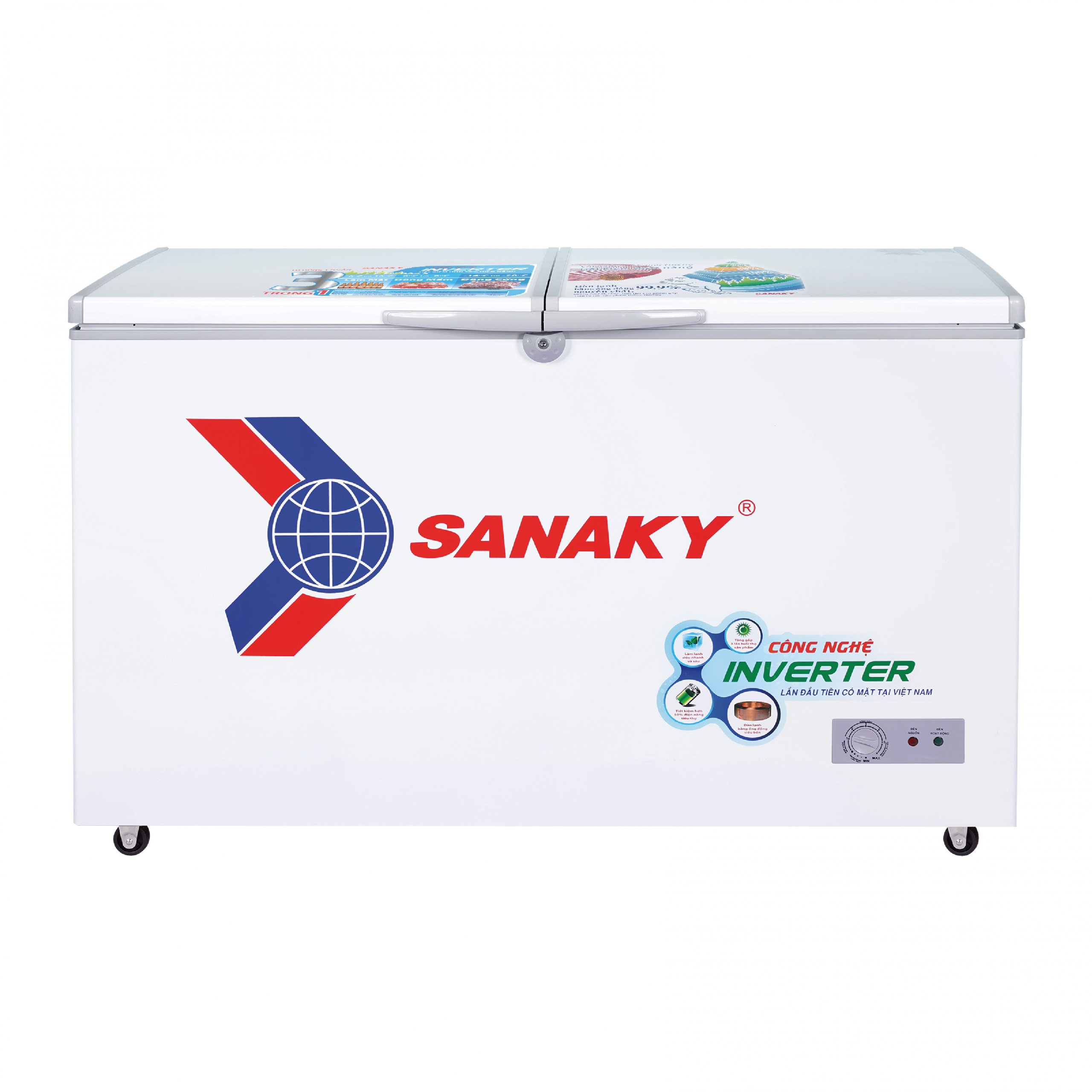 Tủ Đông SANAKY 1 Ngăn VH-4099A3 - Hàng Chính Hãng
