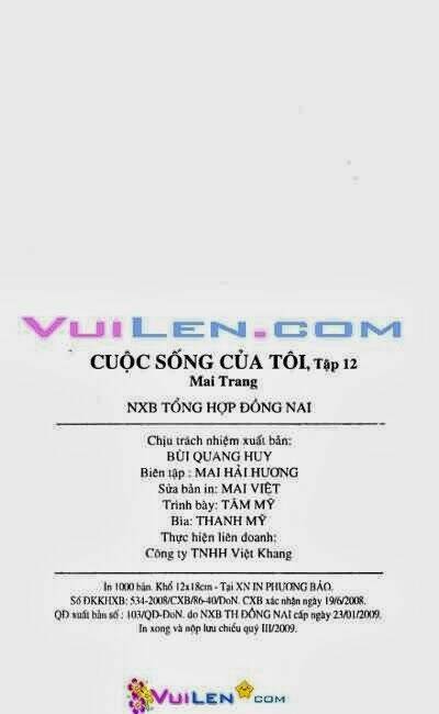 cuộc sống của tôi chapter 12 169