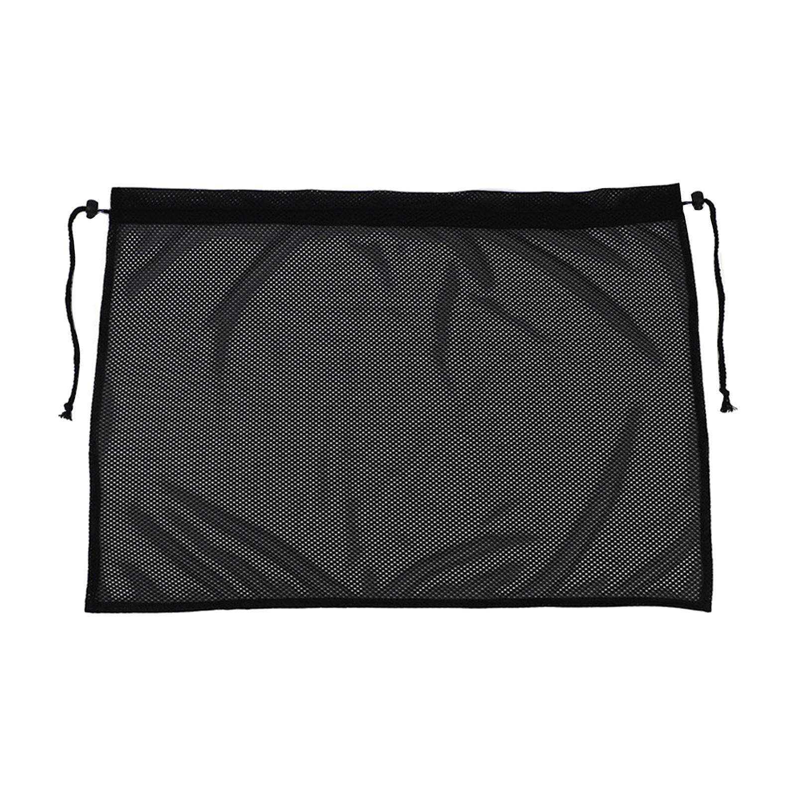 Car Side Window Sun Shade Visor Mesh Sun Visor Cover Side Black