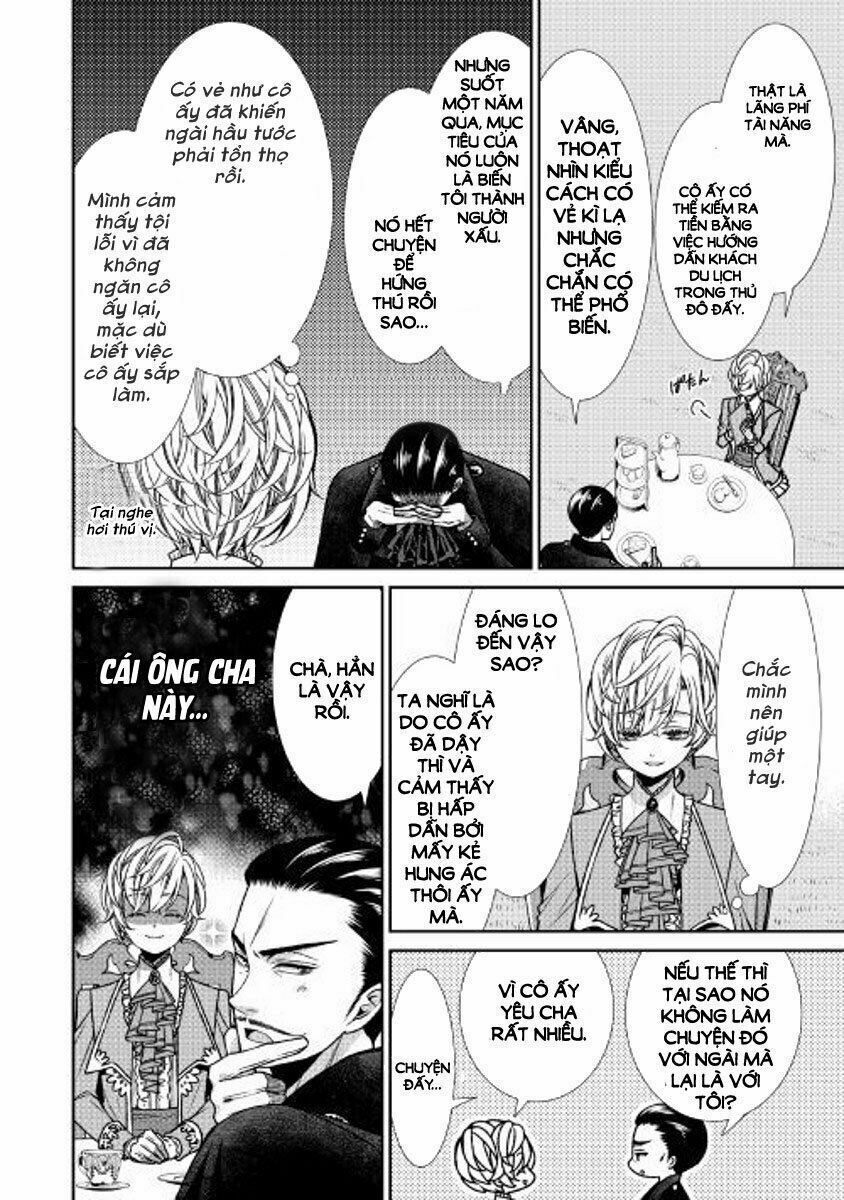 nhật ký theo dõi vị hôn thê tự nhận mình là nữ phụ phản diện 1 chapter 3 4