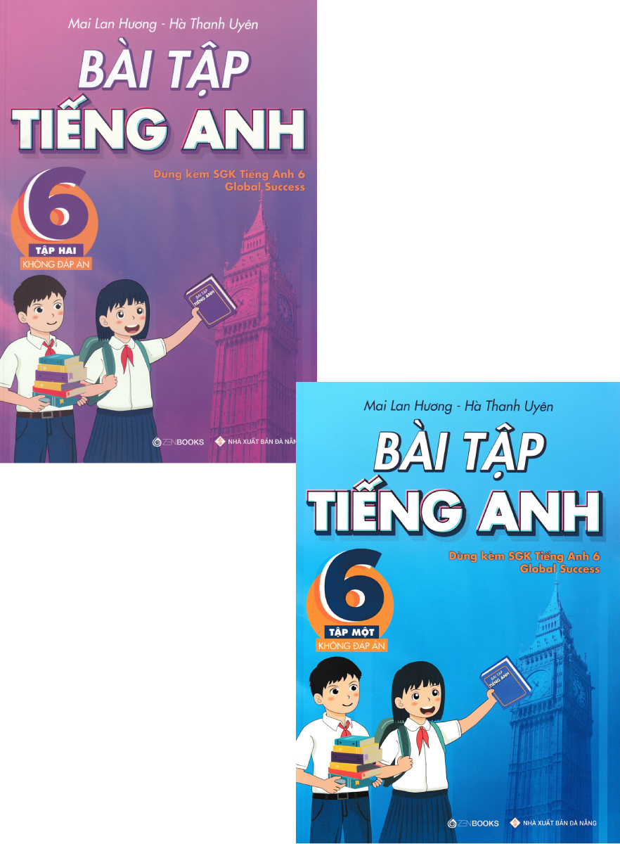 Combo Bài Tập Tiếng Anh Lớp 6 - Không Đáp Án _ZEN