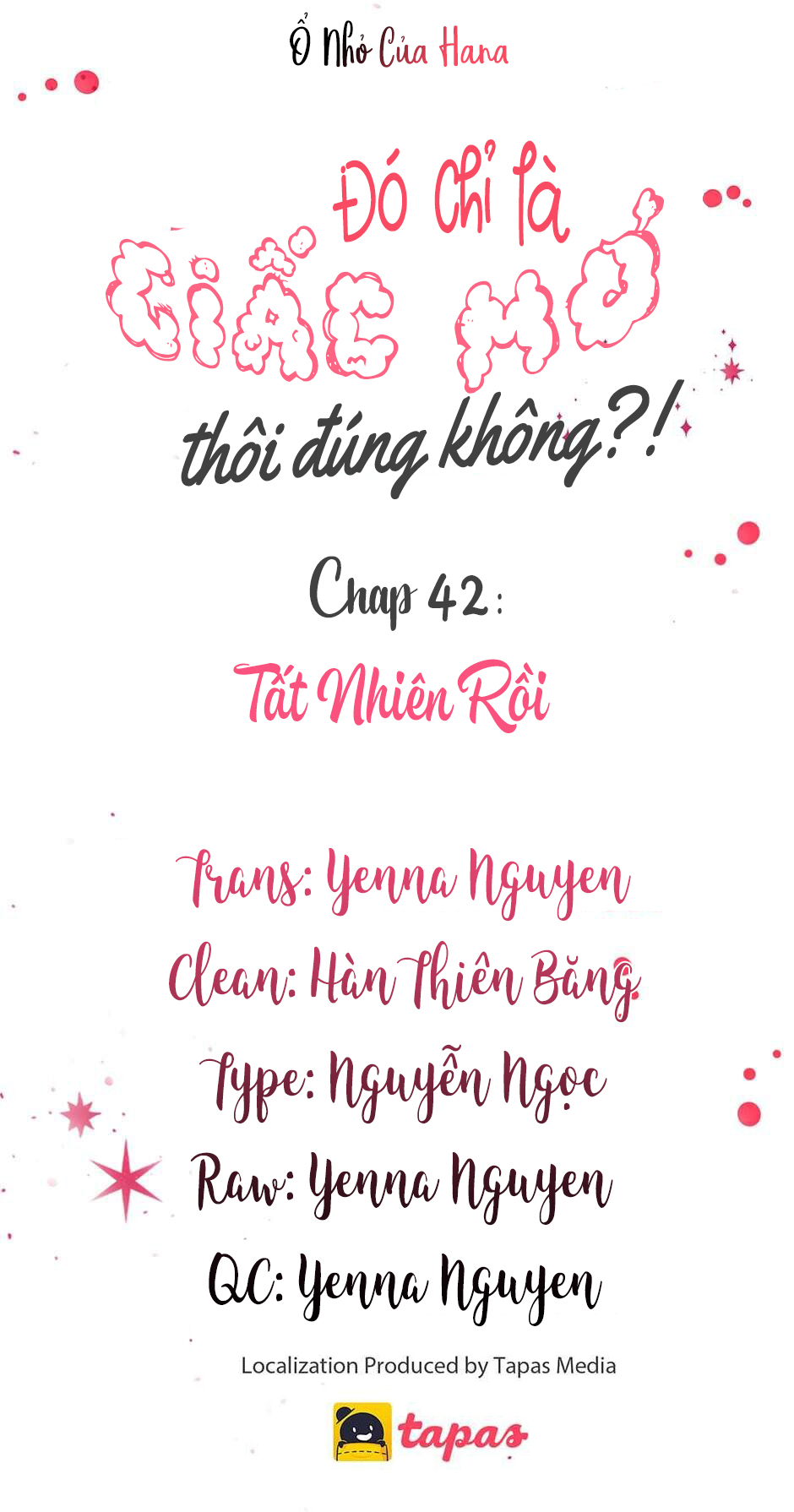 chỉ là giấc mơ thôi phải không? chapter 42 6
