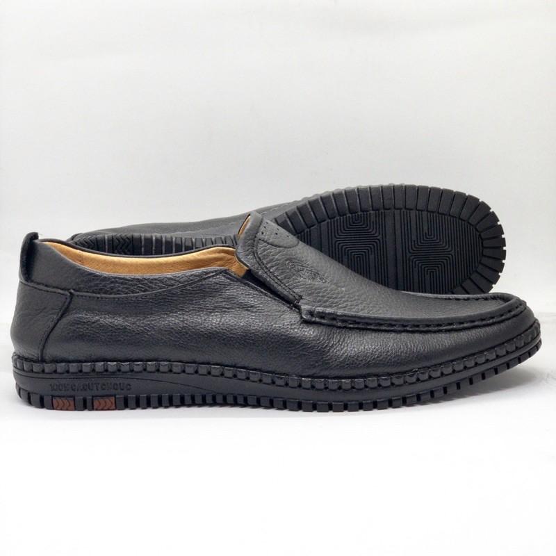 Giầy lười nam siêu mềm Tomshoes, cam kết da thật 100%
