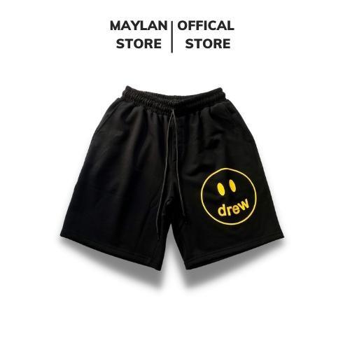 Quần short thun đen - vải thun da cá dày dặn - SHOP MAYLAN