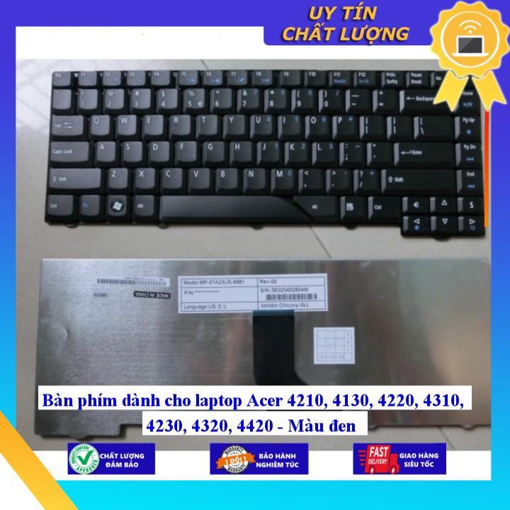 Bàn phím dùng cho laptop Acer 4210 4130 4220 4310 4230 4320 4420 - Màu đen  - Hàng Nhập Khẩu New Seal