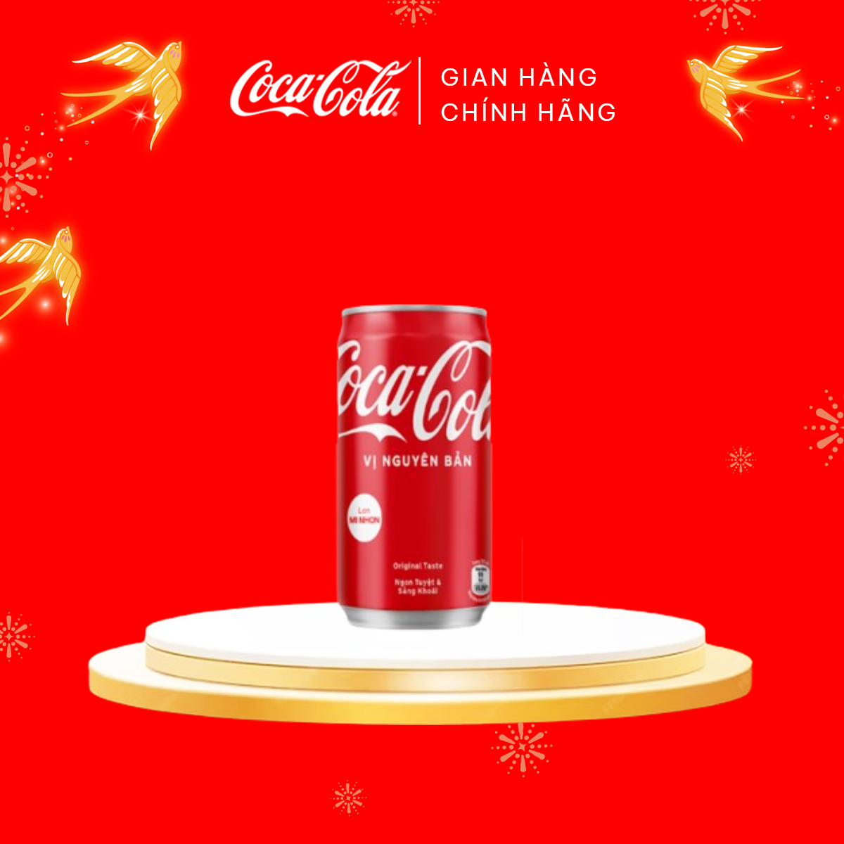 Thùng 24 Lon Nước Giải Khát Có Gas Coca-Cola 235ml/lon