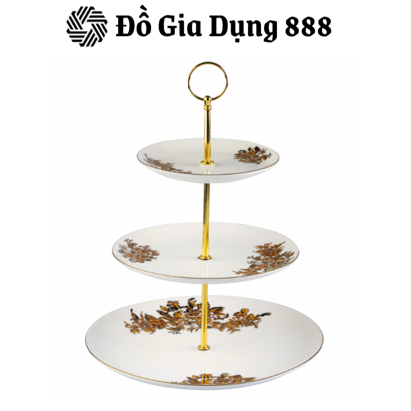 Bộ Ấm Chén Trà Sứ Xương Hoa Cúc Châu Âu Imperial, Bộ Bình Trà Cao Cấp, Nhập Đức