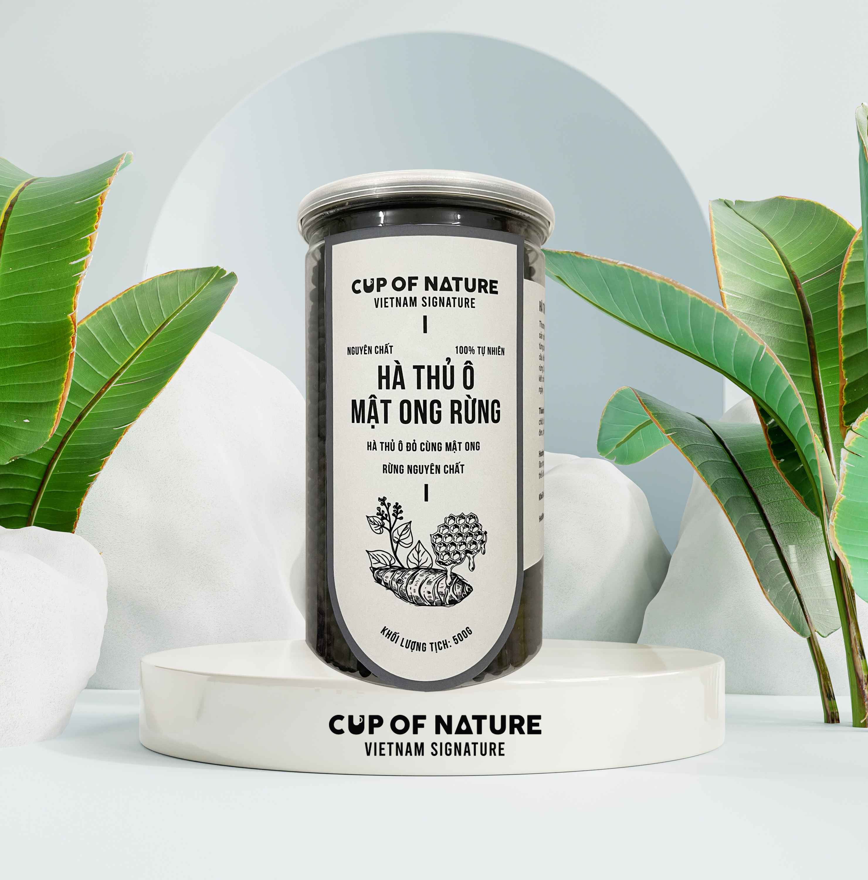 Hà thủ ô mật ong rừng nguyên chất Cup Of Nature cao cấp 500g