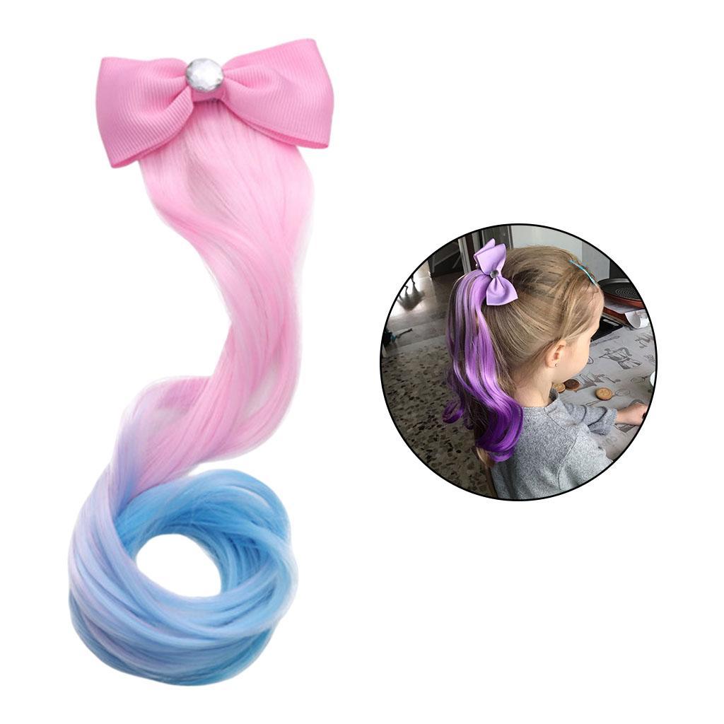 Child Bowknot Elastic Hair Band Hair Accs Girls Headdress Kids  Headband