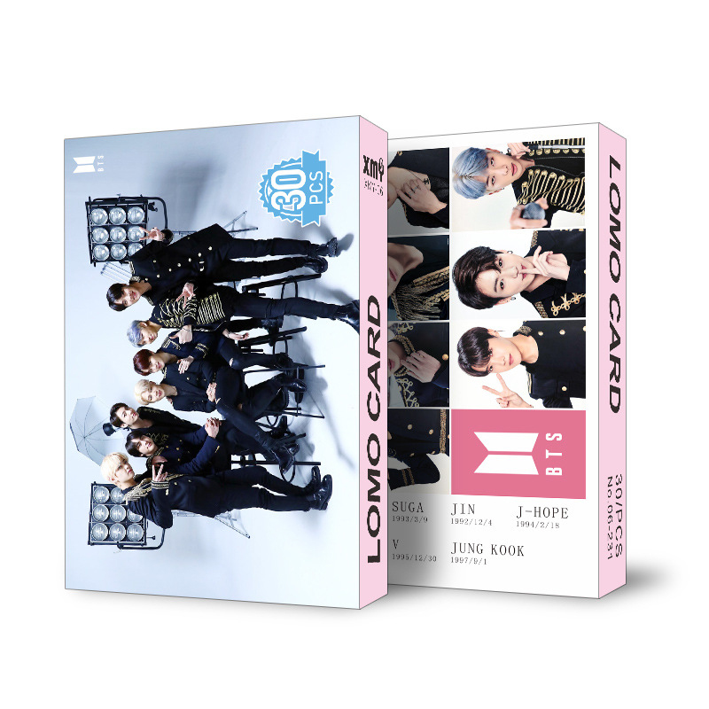 Hộp Lomo card BTS