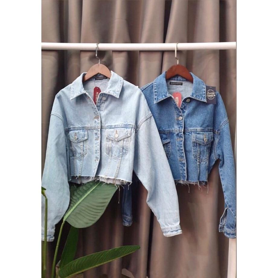 Áo Khoác Denim Freesize