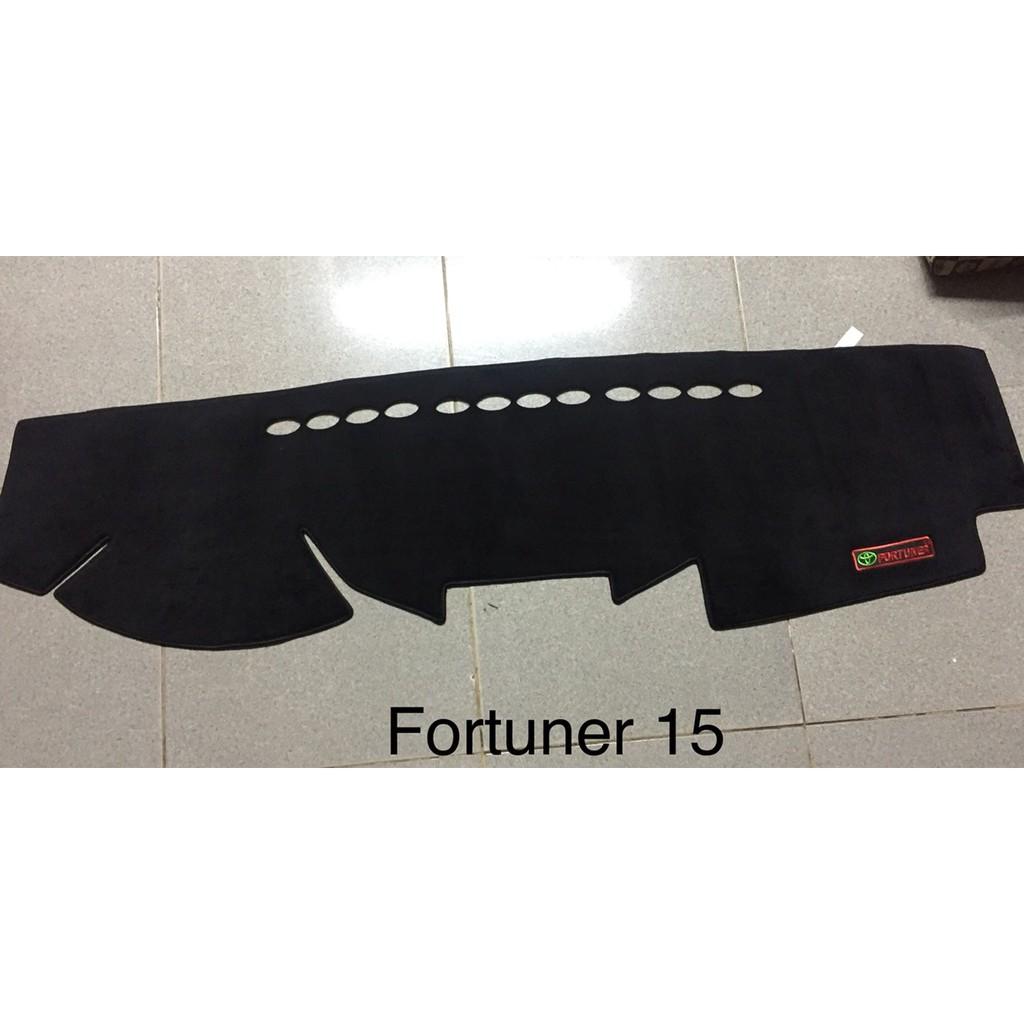 Thảm Taplo Nhung Lông Cừu Danh Cho Xe Toyota Fortuner