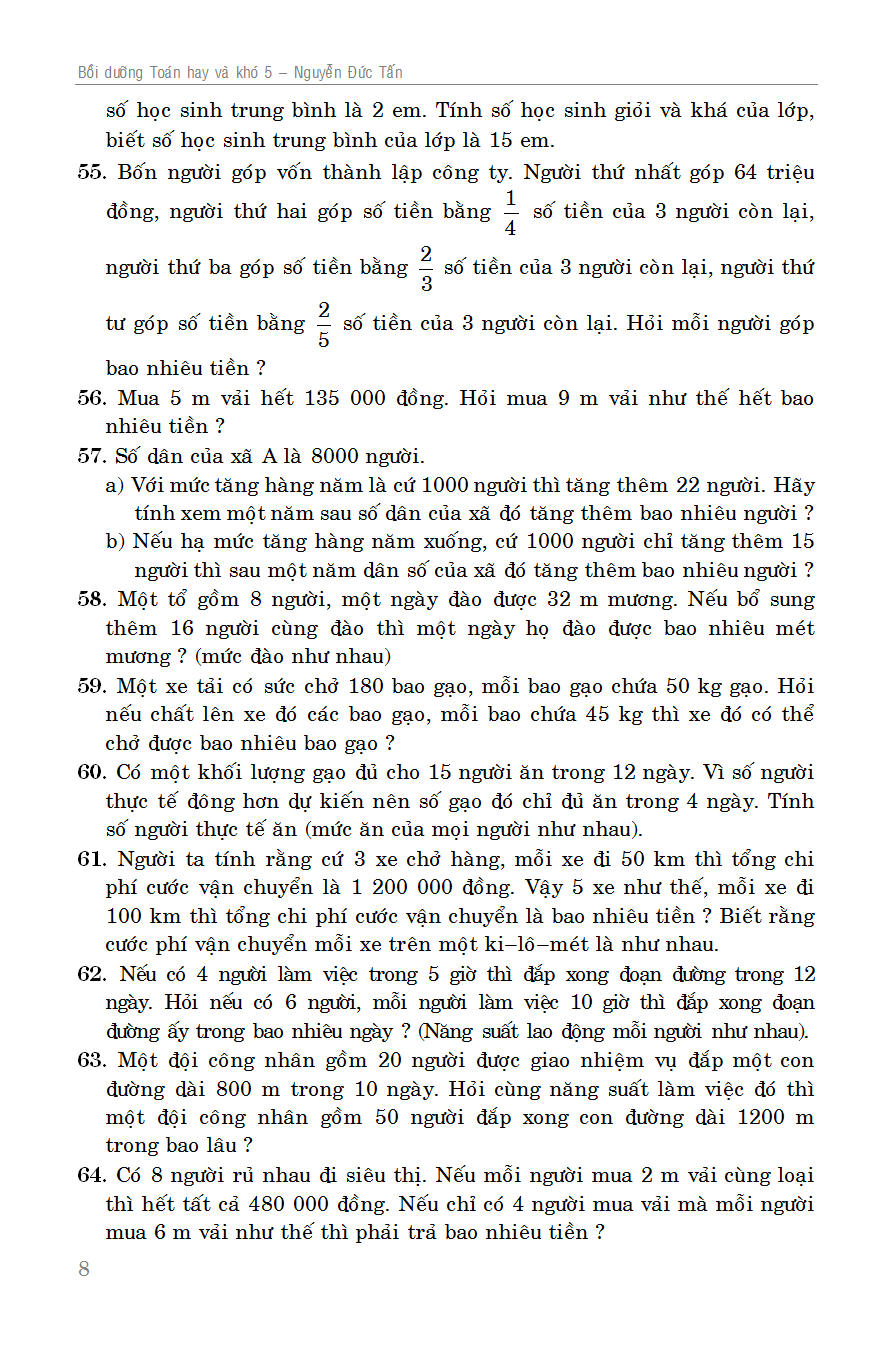 BỒI DƯỠNG TOÁN HAY VÀ KHÓ 5_KV