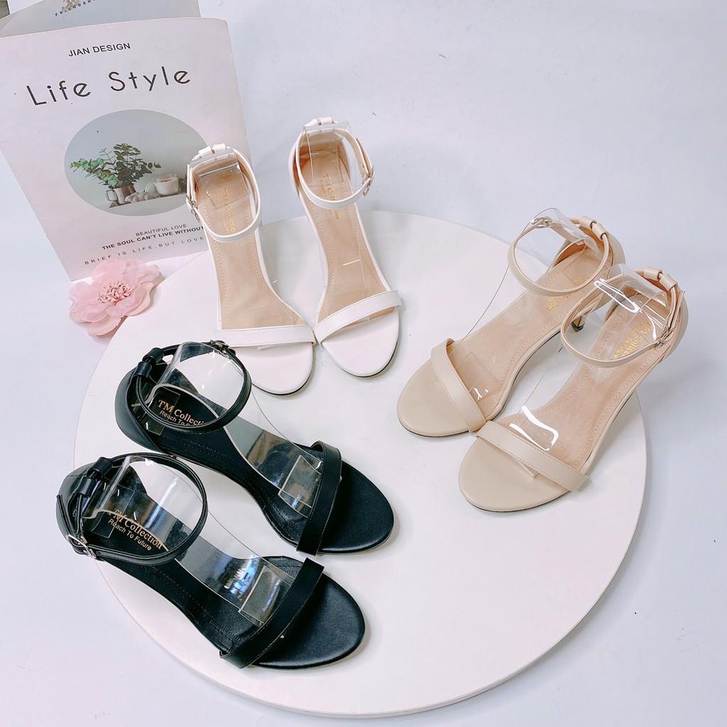 Sandal quai ngang bít hậu-SD312