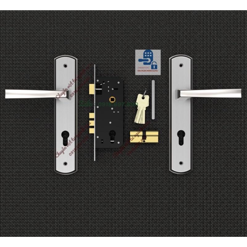 Bộ khóa tay gạt cửa đi huy hoàng EX 8568