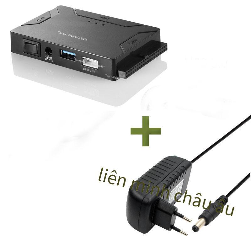 Bộ chuyển đổi đĩa cứng USB3.0 giá thấp nhất ba mục đích USB3.0 sang SATA/IDE dòng dễ điều khiển dòng đa chức năng dễ điều khiển