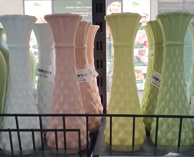 Lọ hoa 1 bông Bát Tràng