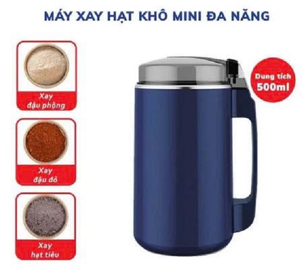 [KoSuyTu] Máy Xay Hạt Khô Đa Năng Mới Dung Tích Lớn - Công Suất 300W - 8 Lưỡi Xay Siêu Mịn - Xay Các Loại Hạt, Đồ Khô, Coffee, Ngũ Cốc Không Ồn