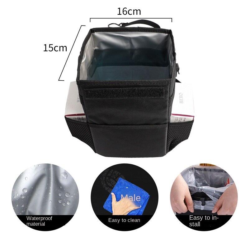 Thùng rác chống thấm nước có thể gấp gọn tiện dụng cho xe hơi