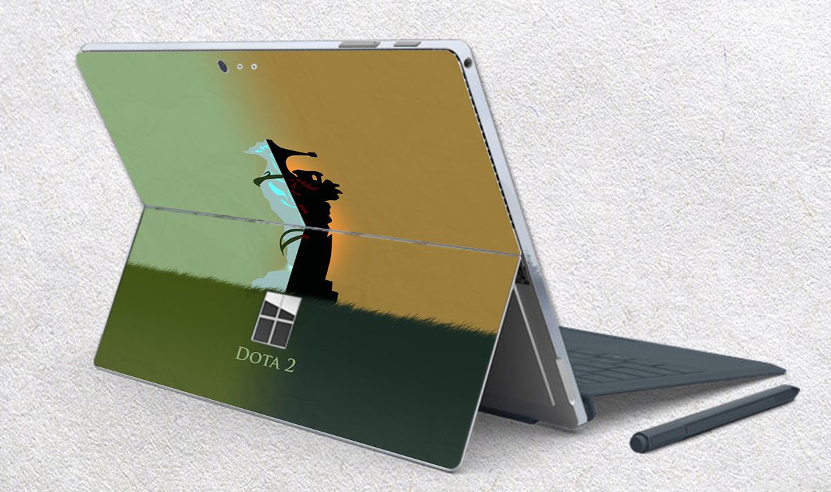 Skin dán hình Dota 2 x02 cho Surface Go, Pro 2, Pro 3, Pro 4, Pro 5, Pro 6, Pro 7, Pro X