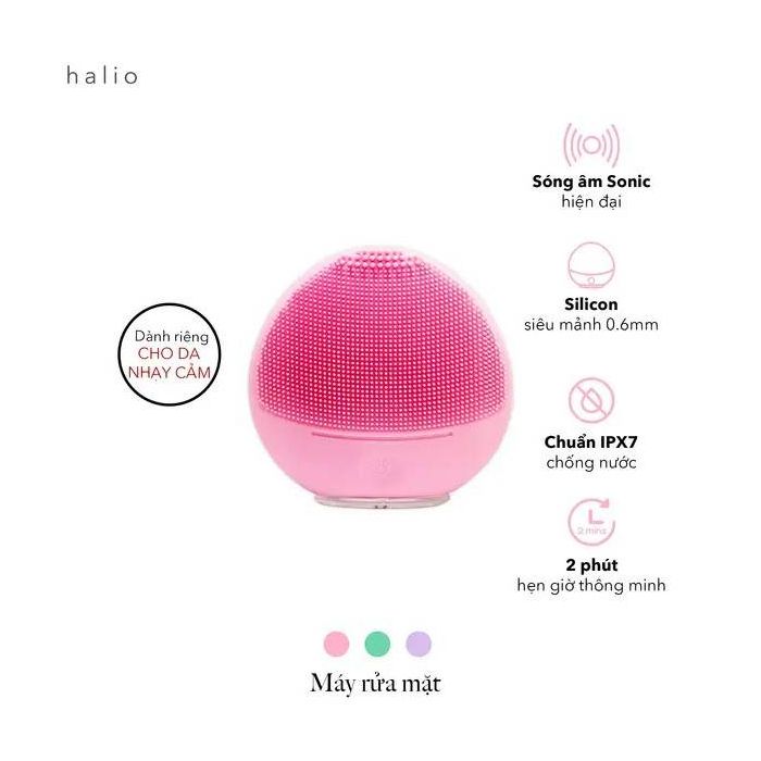 Máy Rửa Mặt Halio Sensitive Facial Cleansing &amp; Massaging Device