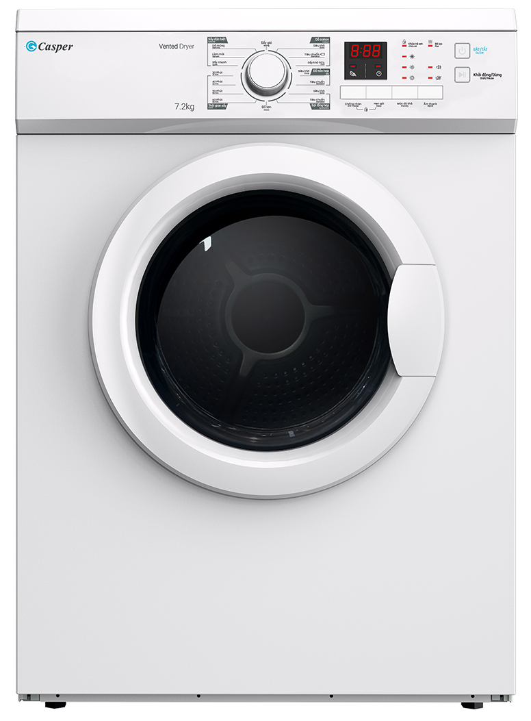Máy sấy quần áo Casper 7.2 kg TD-72VWD - Hàng chính hãng