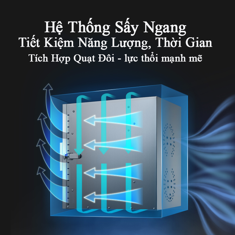 Máy sấy thực phẩm inox 12 khay sấy Septree ST-06 - Sấy hoa quả, dược liệu, khô gà, khô bò.. Phiên bản tiếng anh xuất Châu Âu - Hàng chính hãng nhập khẩu