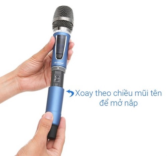 Cặp micro không dây Zenbos MZ-212 kết nối 50m(Hàng Chính Hãng)