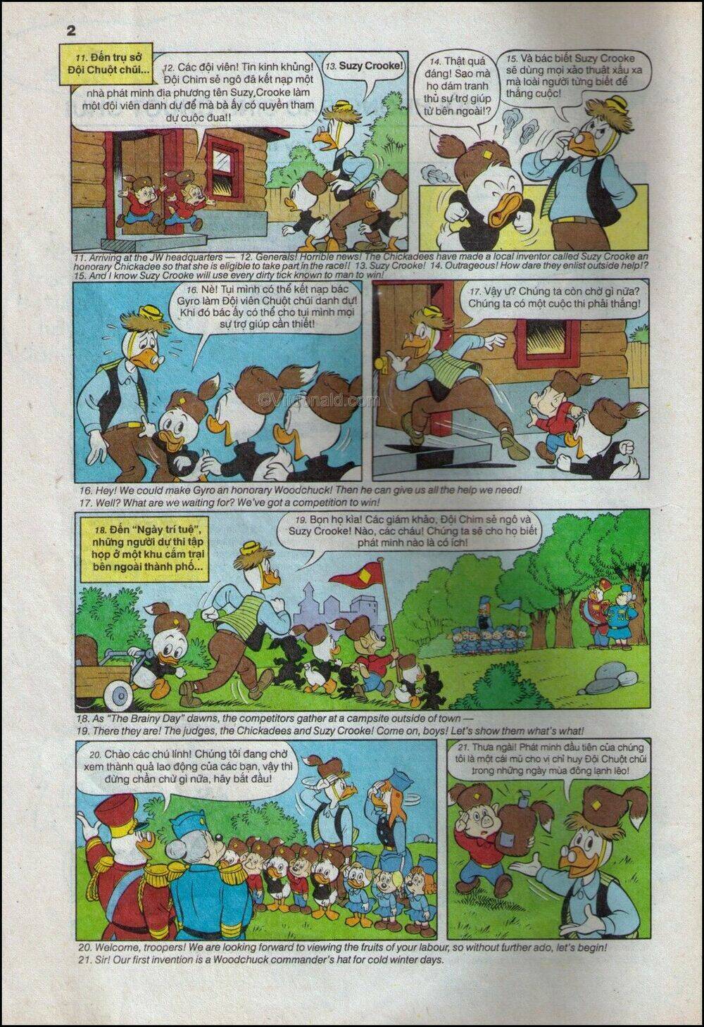 donald và bạn hữu chapter 25 4