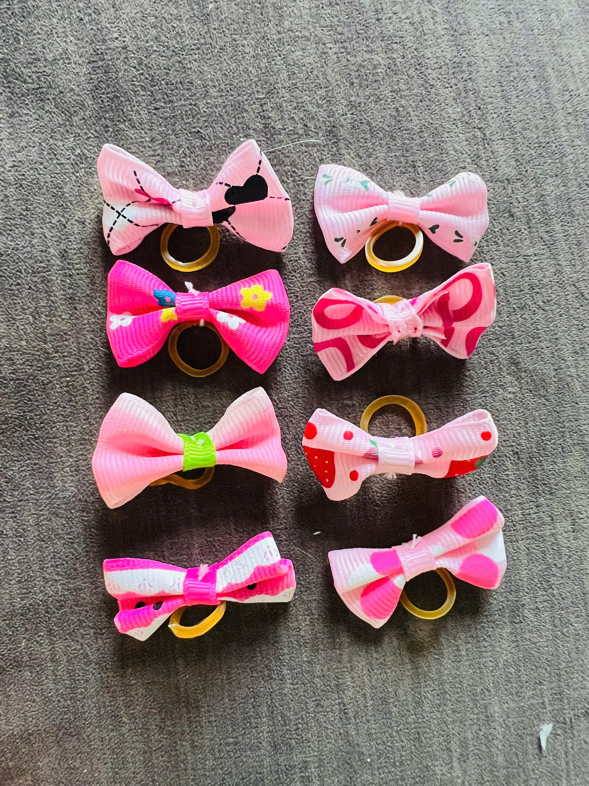 NƠ KẸP TÓC CÀI TÓC THỜI TRANG DỄ THƯƠNG 06 CHO THÚ CƯNG CHÓ MÈO