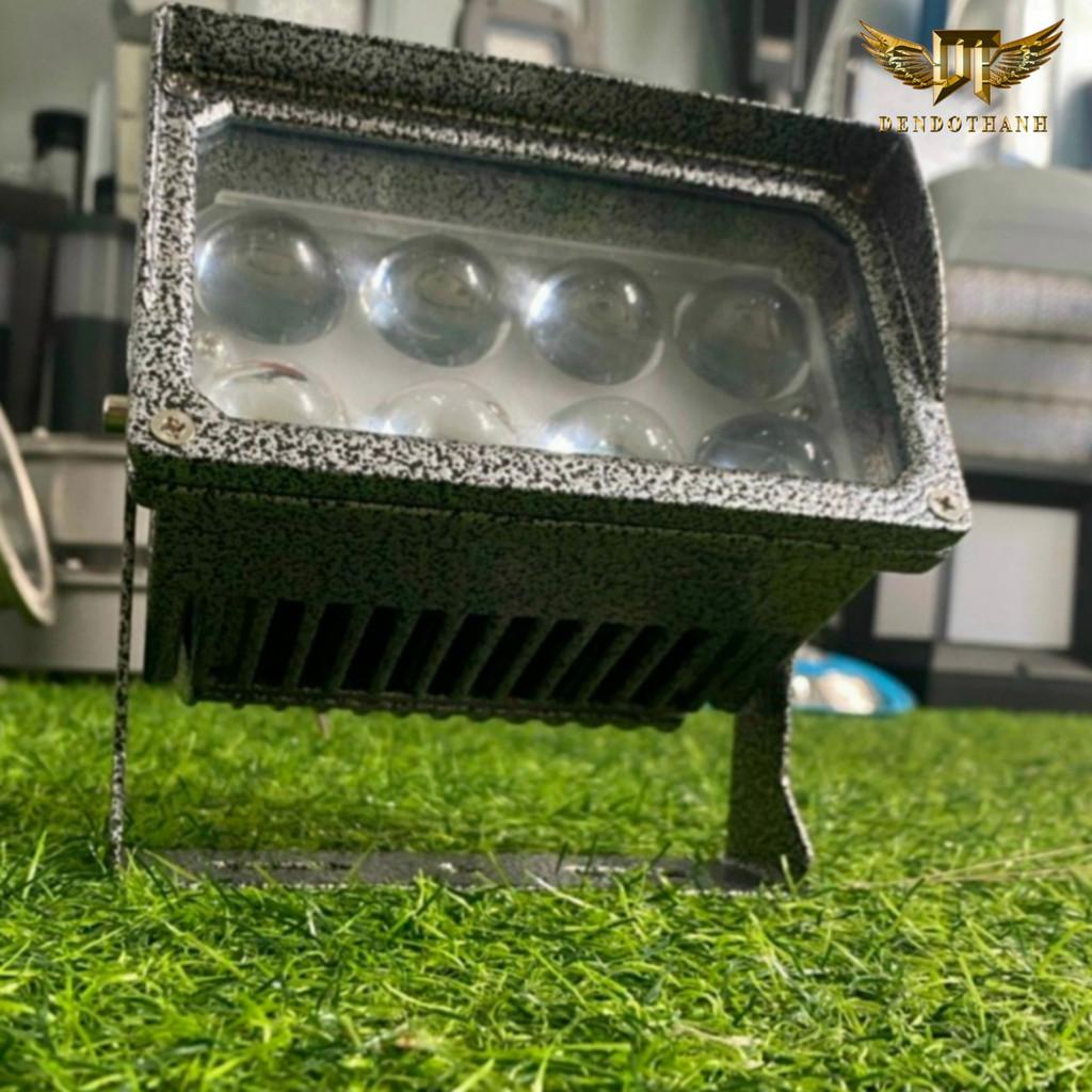 Đèn rọi cột vuông vũ góc chiếu to rộng RSV65, mặt led thấu kính gương cầu chiếu xa ,đèn trang trí ngoại cảnh cao cấp DDT - 18w