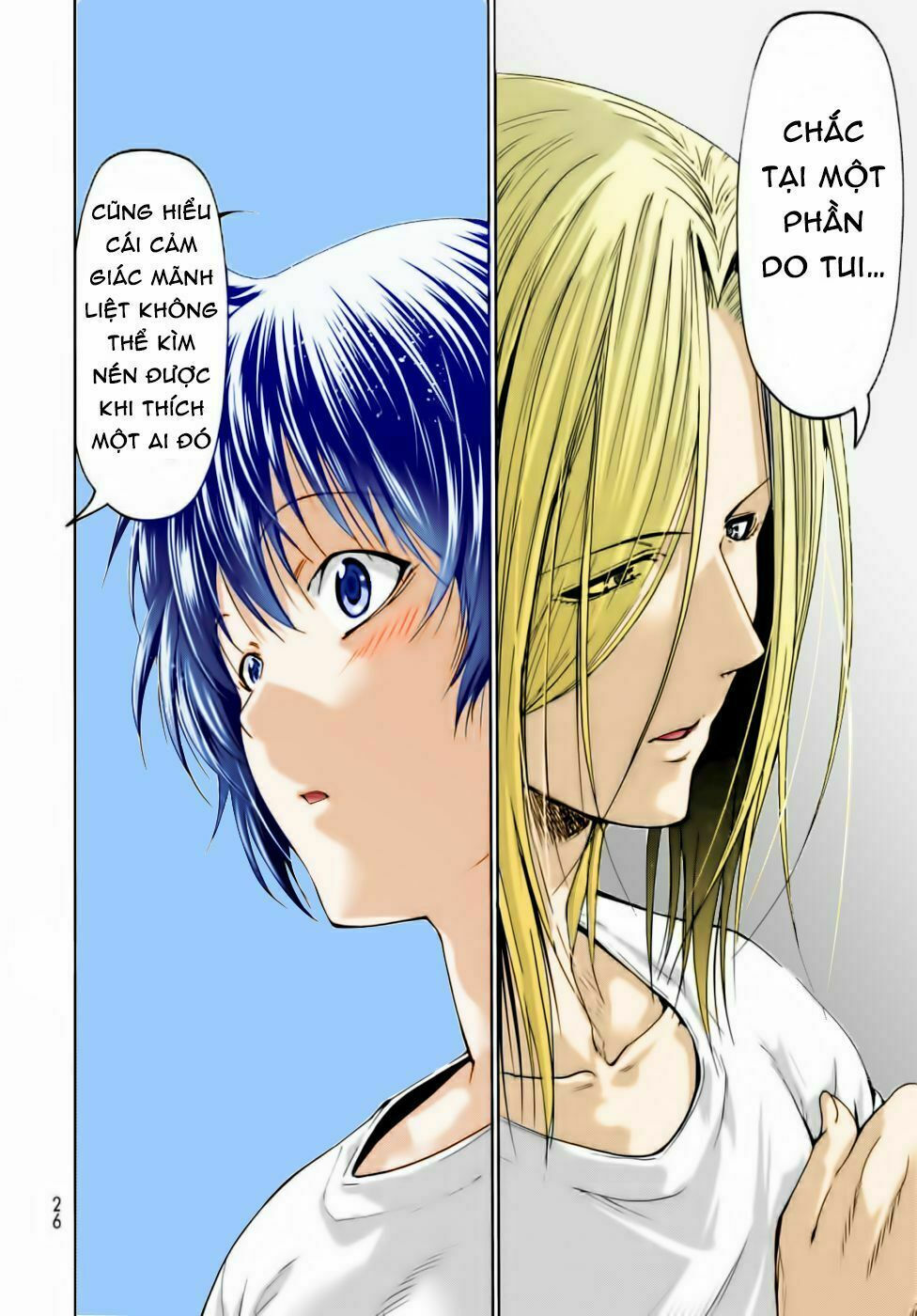 cô gái thích lặn - grand blue chapter 54 22
