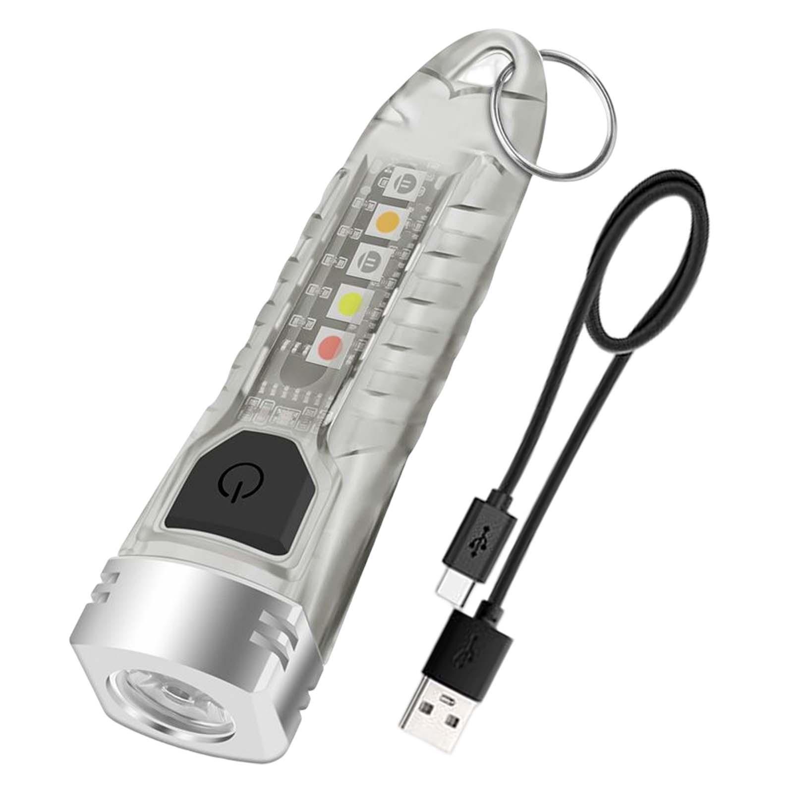 LED  Light Waterproof with Key Chain and 12 Modes for Backpacking