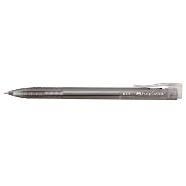 Bộ 3 Bút Bi Rx5 0.5, Black (Needle Point) Faber-Castell-545399