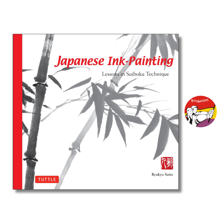 Sách - Japanese Ink Painting: Lessons in Suiboku Technique | Art & Design / Nghệ thuật Vẽ Nhật Bản