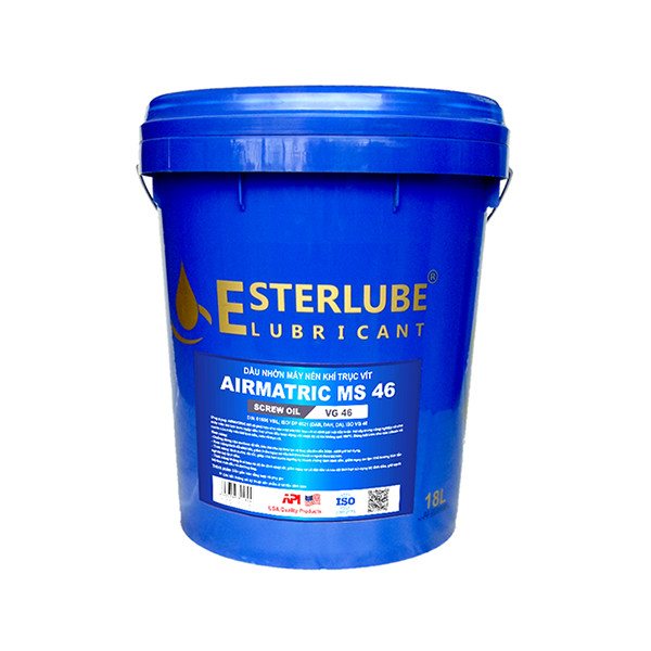 Dầu Máy Nén Khí Trục Vít Công Nghiệp ESTERLUBE AIRMATRIC MS 46 - XÔ 18L