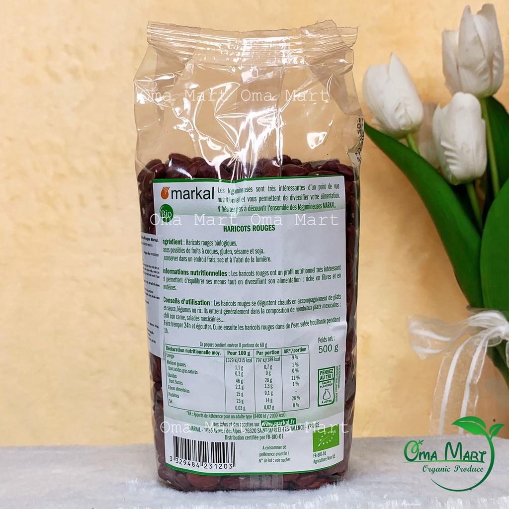 Đậu đỏ (Đậu Thận) hữu cơ Kidney Markal 500g