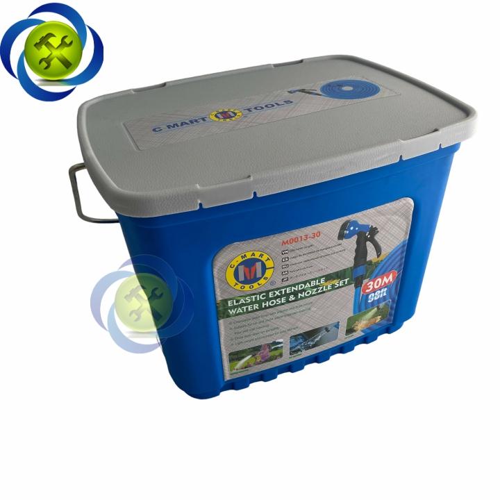 Bộ dây tưới vườn C-mart M0013-30 30 mét giãn nở thông minh