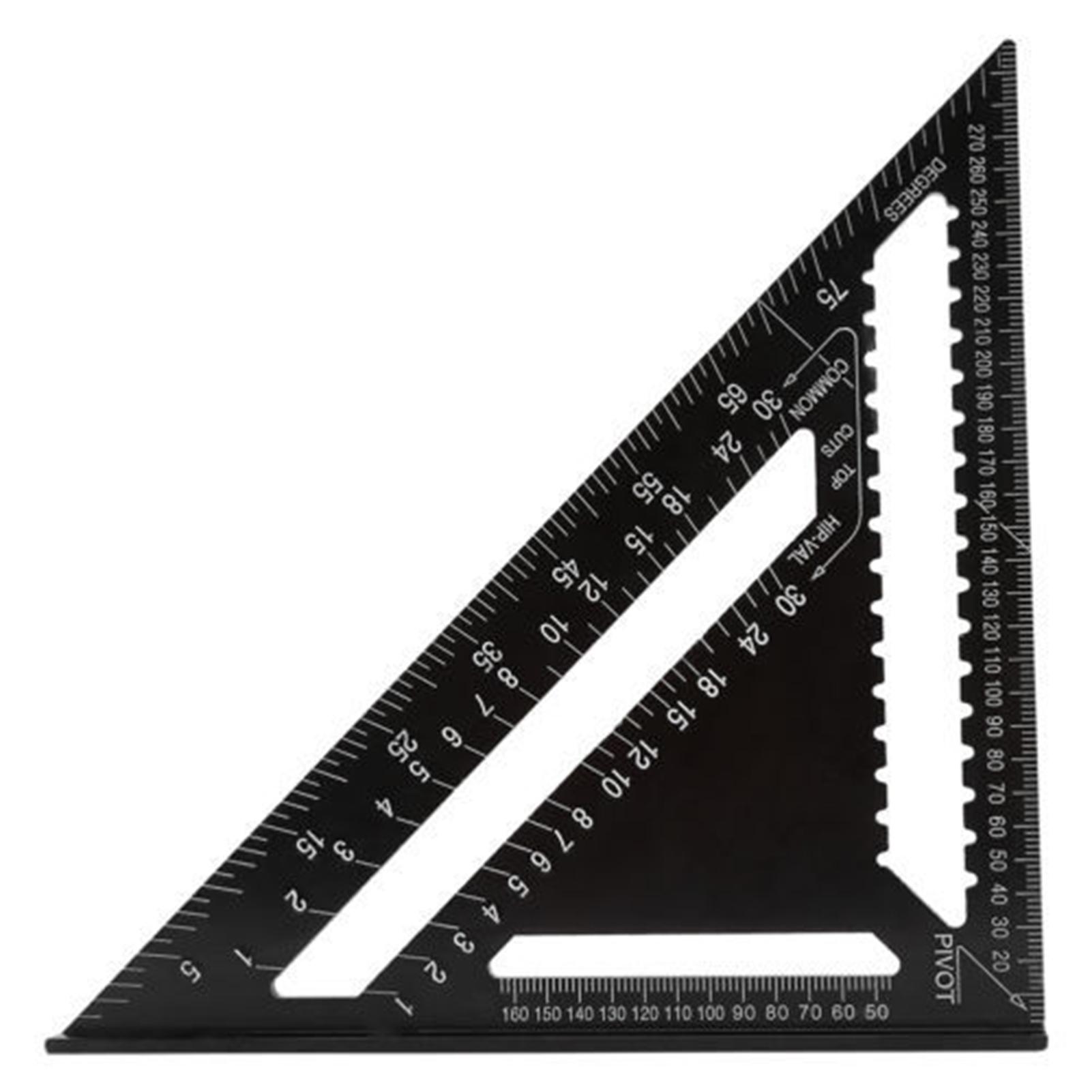 Thước tam giác 12inch Dụng Cụ Đo Khung Thợ Mộc