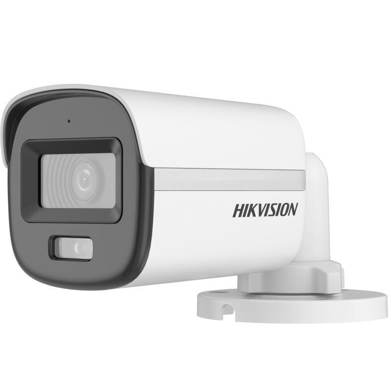 CAMERA HD-TVI ColorVu HIKVISION DS-2CE10DF0T-F 2MP 1080P, CÓ MÀU BAN ĐÊM - Hàng chính hãng