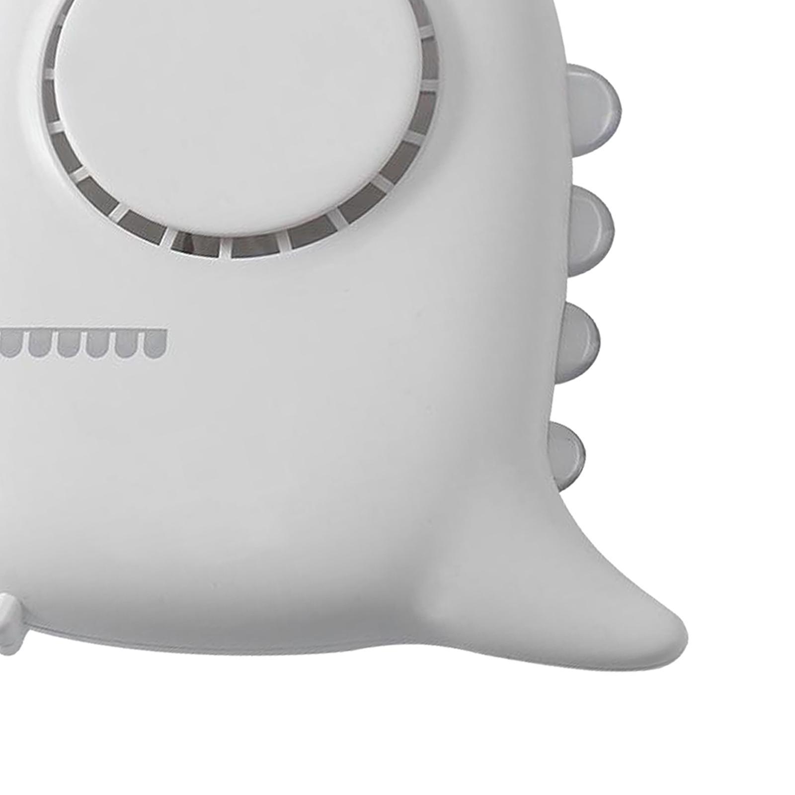 Portable USB Rechargeable Neckband Lazy Neck Hanging Cooling White