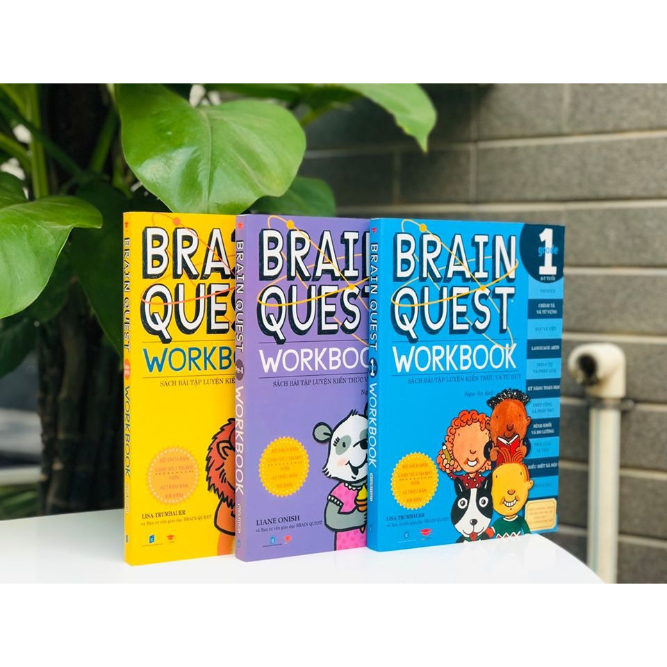 Brain Quest WorkBook cho trẻ 4-7 tuổi